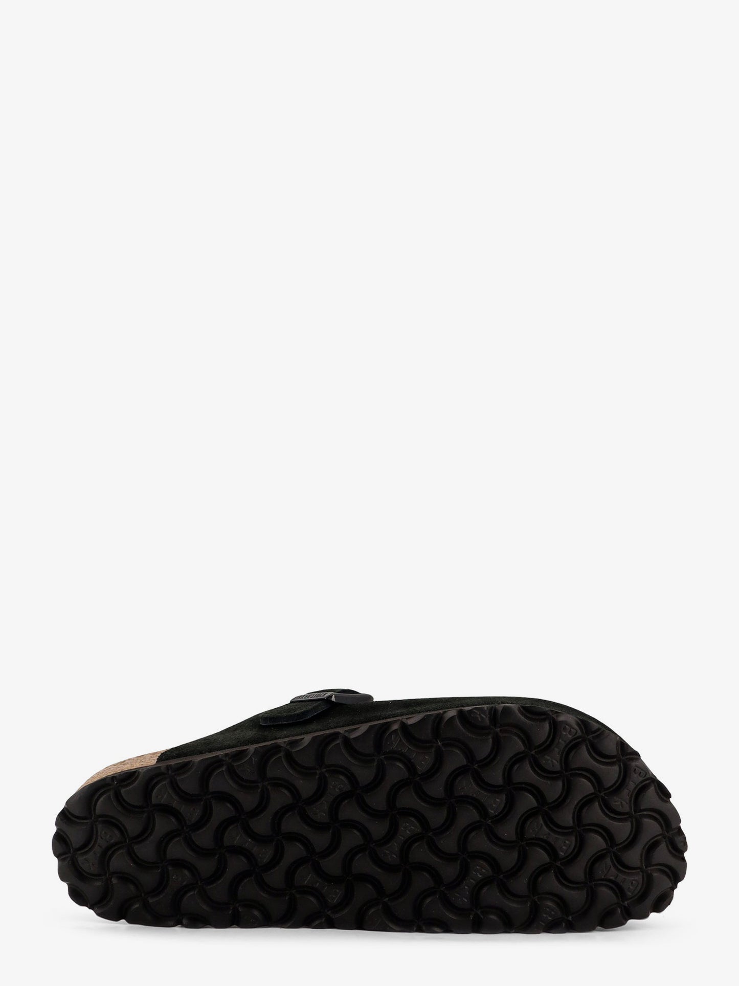 Boston VL/Shearling suede mule