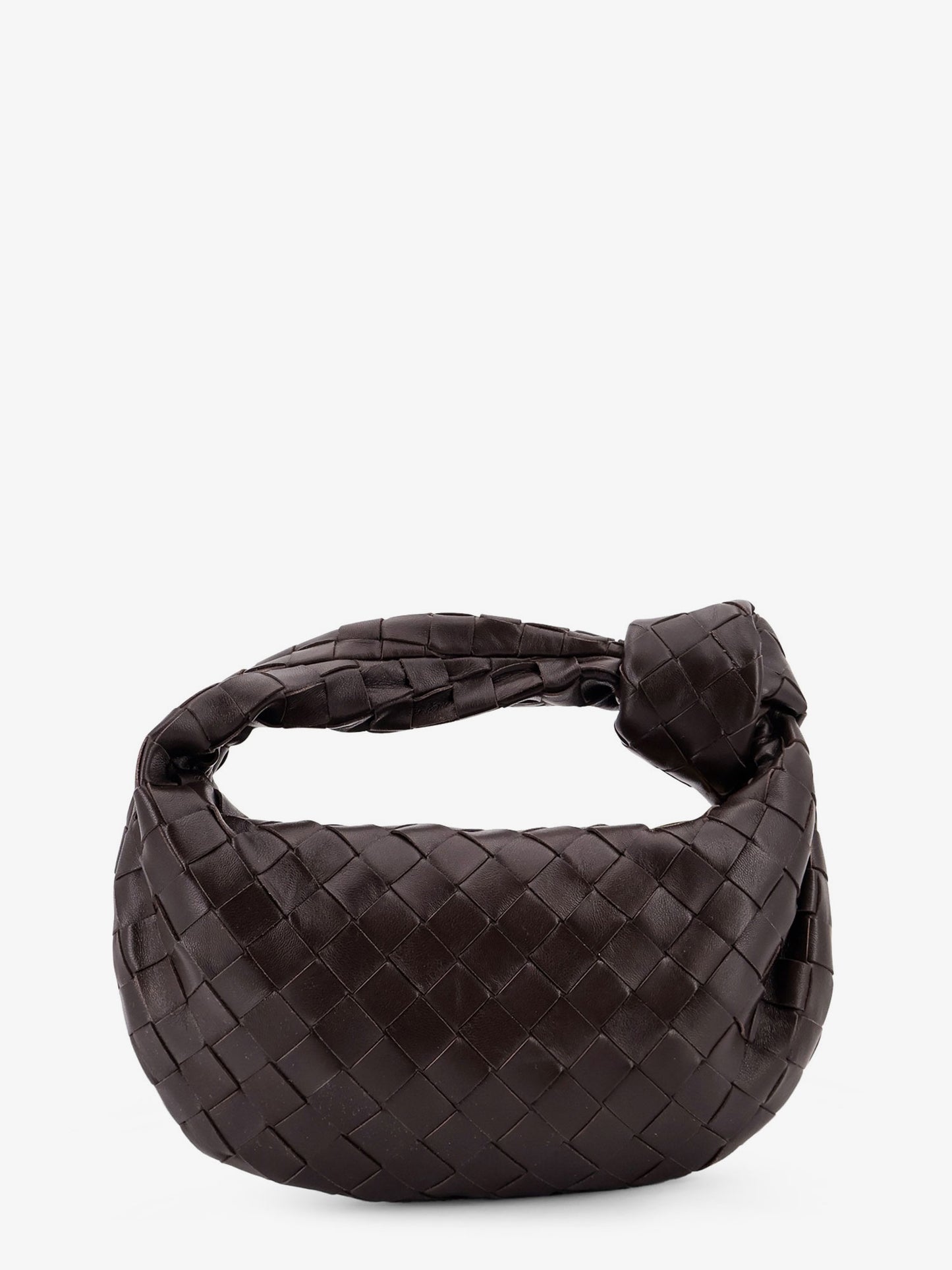 Borsa a mano Jodie Mini in pelle con motivo Intrecciato