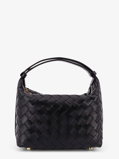 Wallace leather shoulder bag with Intrecciato pattern thumbnail