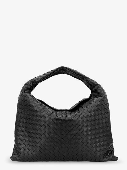 Hop Hobo Leather Shoulder Bag with Intreccio Pattern thumbnail