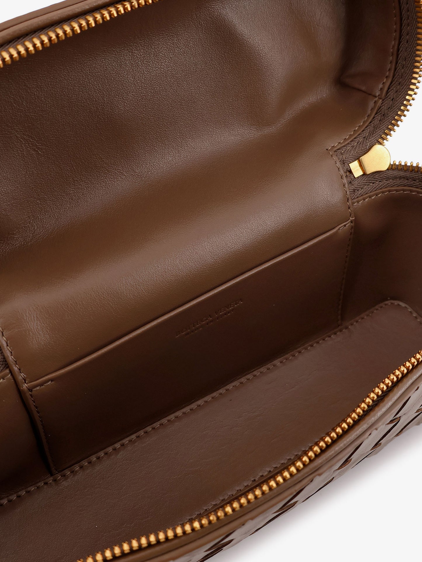 Bang Bang leather Vanity-Case with Intrecciato motif