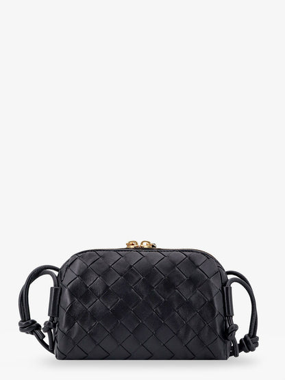 Borsa a tracolla Concert Pouch in pelle con motivo Intrecciato thumbnail