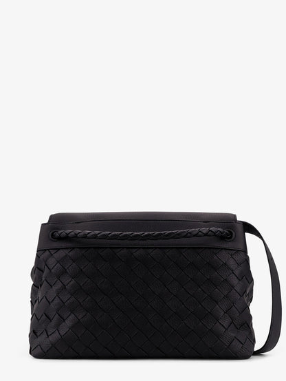 Andiamo leather shoulder bag with Intrecciato pattern thumbnail
