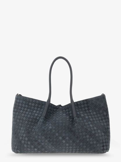 Pinacoteca suede handbag with Intrecciato motif thumbnail