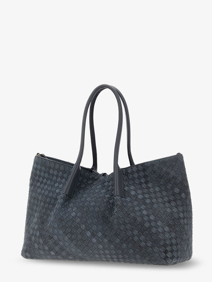 Pinacoteca suede handbag with Intrecciato motif thumbnail