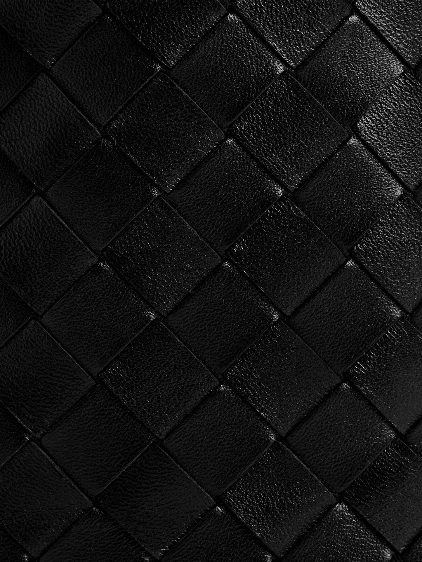 Andiamo leather smartphone Pochette with Intrecciato motif