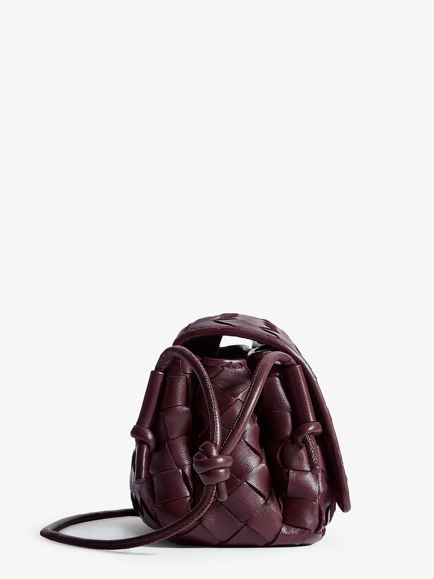 Notturno clutch bag with leather crossbody bag