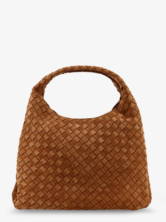 Campana Large suede shoulder bag