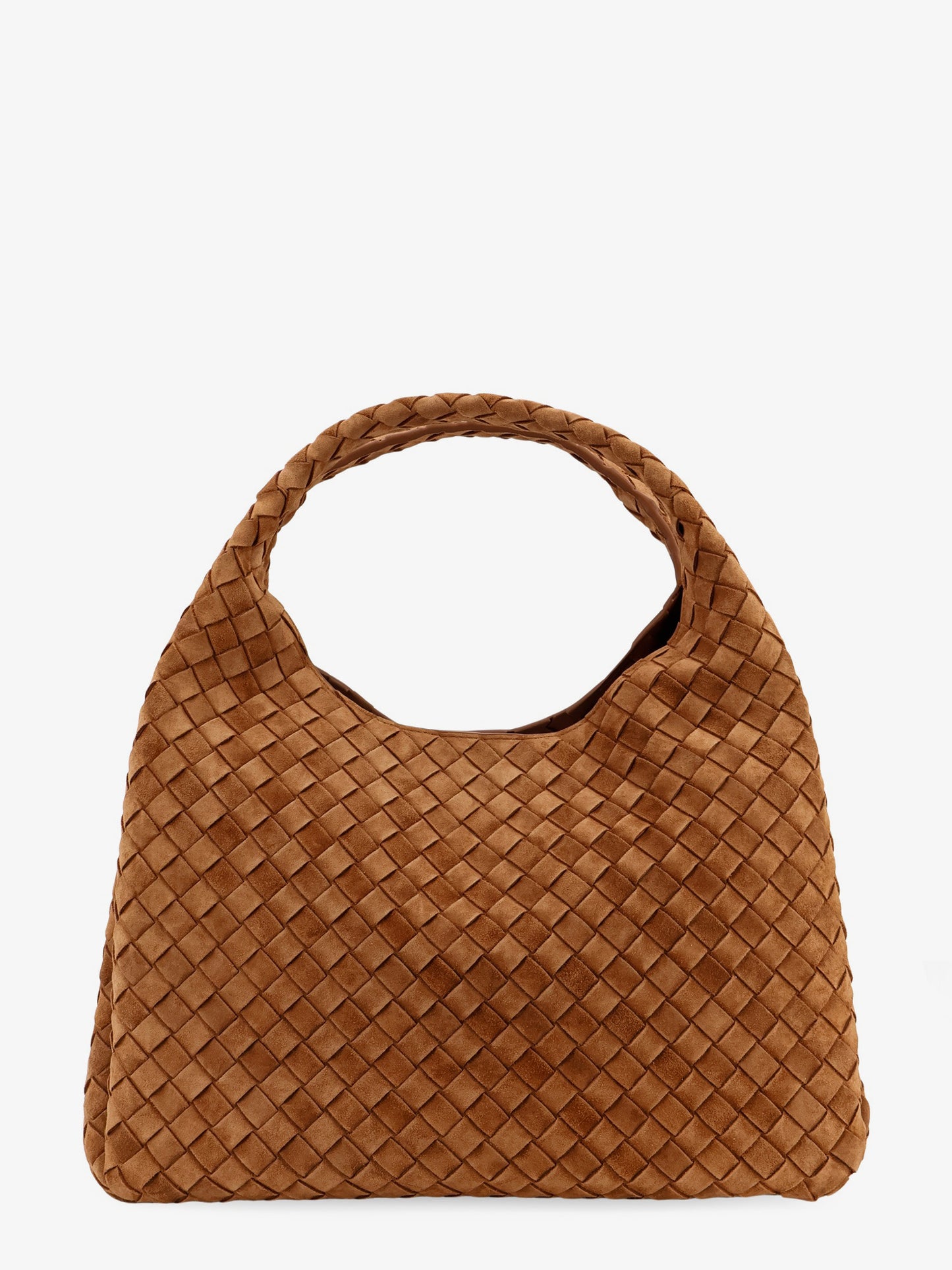 Campana Large suede shoulder bag