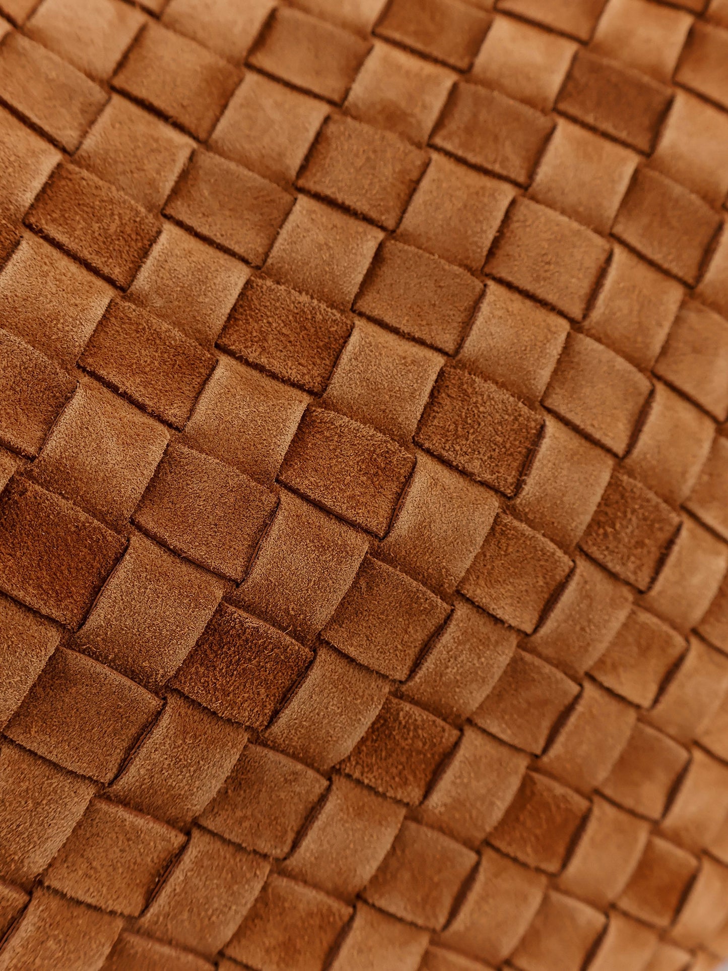 Campana Large suede shoulder bag