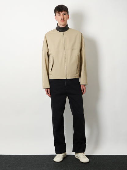 Cotton jacket with Intrecciato detail thumbnail