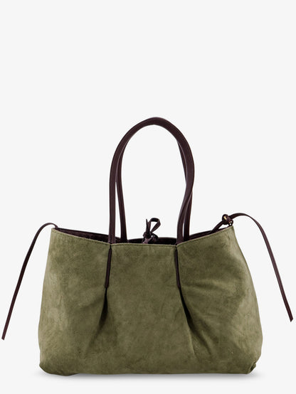 Pinacoteca leather handbag with Intrecciato motif thumbnail