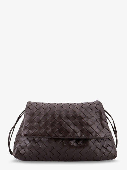 Leather shoulder bag with Intrecciato pattern thumbnail