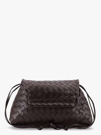Leather shoulder bag with Intrecciato pattern thumbnail
