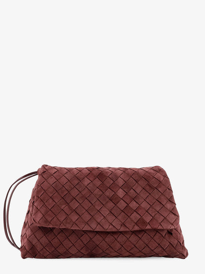 Suede Giorno crossbody bag with Intrecciato motif thumbnail