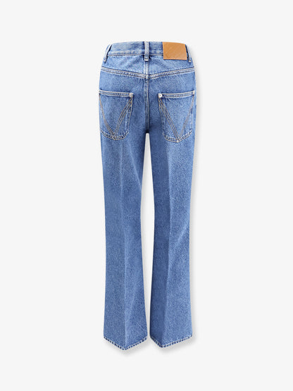 Flared cotton jeans thumbnail