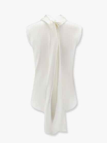 Stretch satin top thumbnail