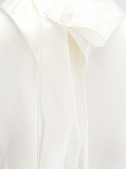 Stretch satin top thumbnail