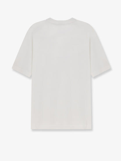Cotton and silk blend T-shirt thumbnail