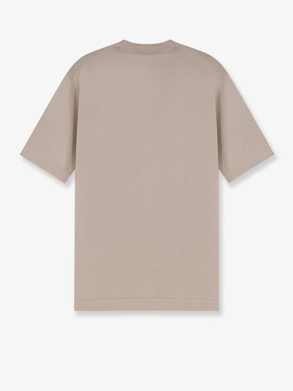 Cotton and silk blend T-shirt thumbnail