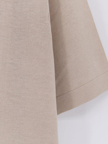 Cotton and silk blend T-shirt thumbnail