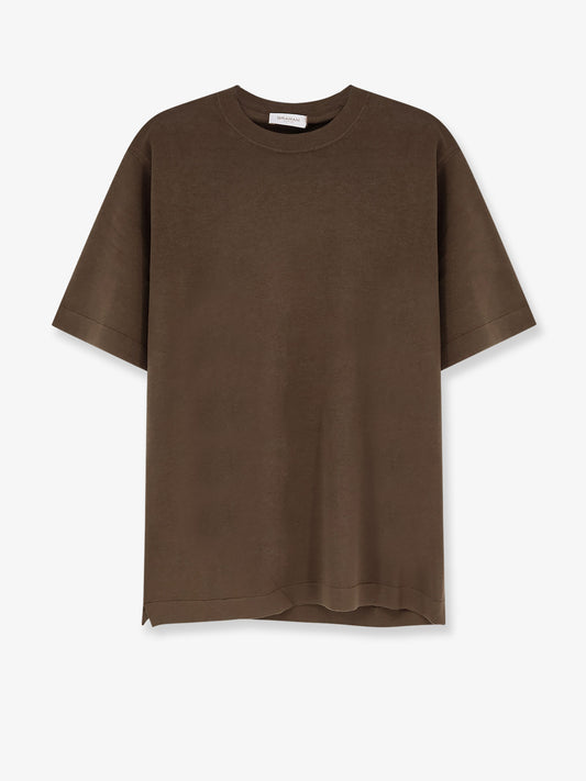 Cotton and silk blend T-shirt
