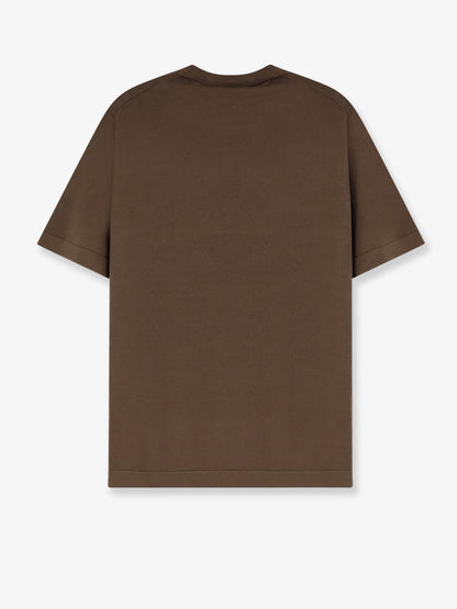 Cotton and silk blend T-shirt thumbnail