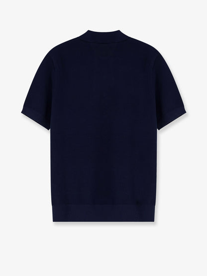 Cotton and silk blend polo thumbnail