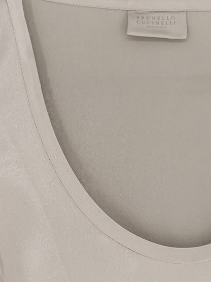 Stretch silk top thumbnail