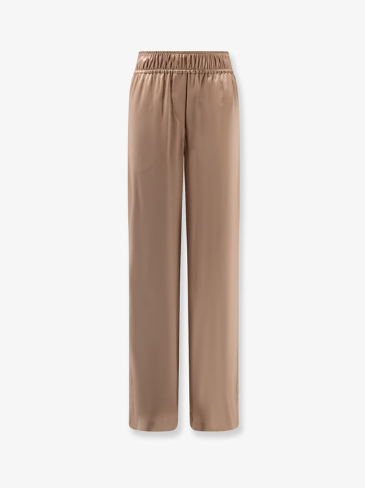 Silk trousers