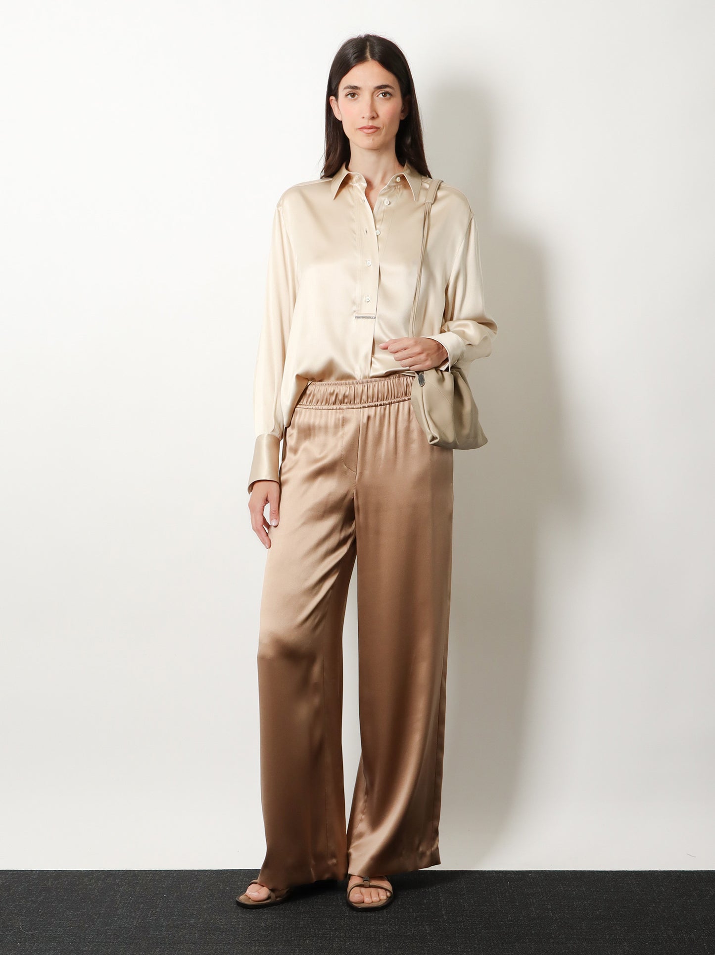 Pantaloni in seta