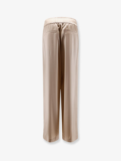 Stretch silk trousers thumbnail