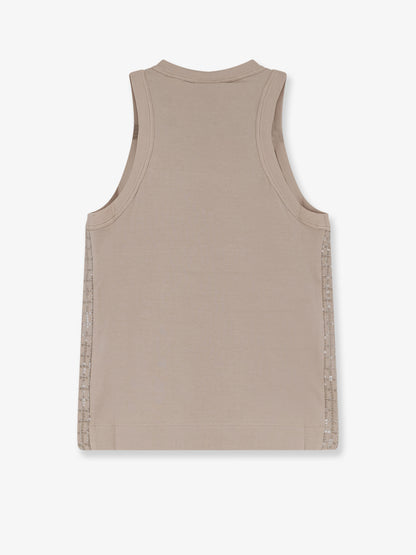 Canotta in jersey con motivo Dazzling thumbnail