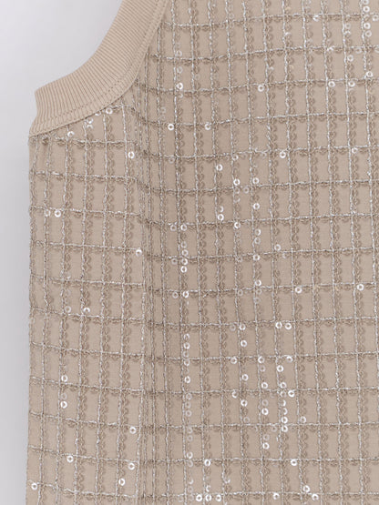 Canotta in jersey con motivo Dazzling thumbnail