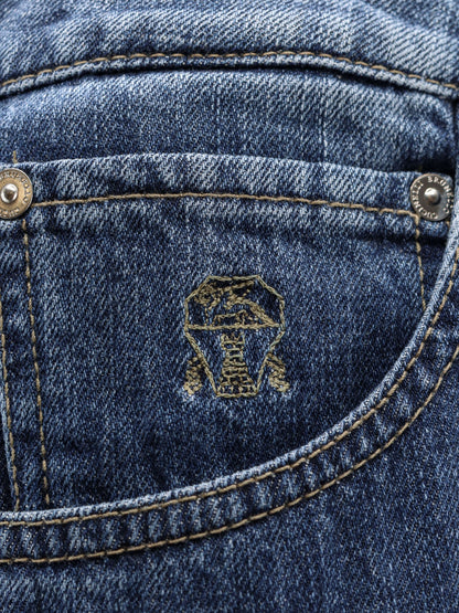 Leisure Fit cotton jeans thumbnail