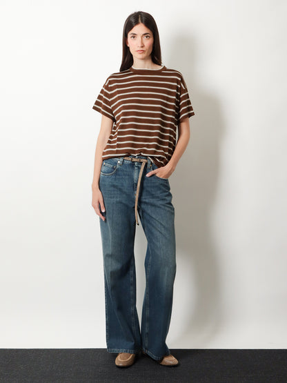 Virgin wool and cashmere blend t-shirt thumbnail