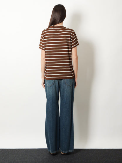 Virgin wool and cashmere blend t-shirt thumbnail