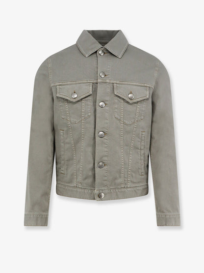 Grey denim jacket thumbnail