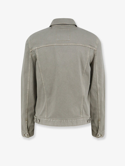 Grey denim jacket thumbnail