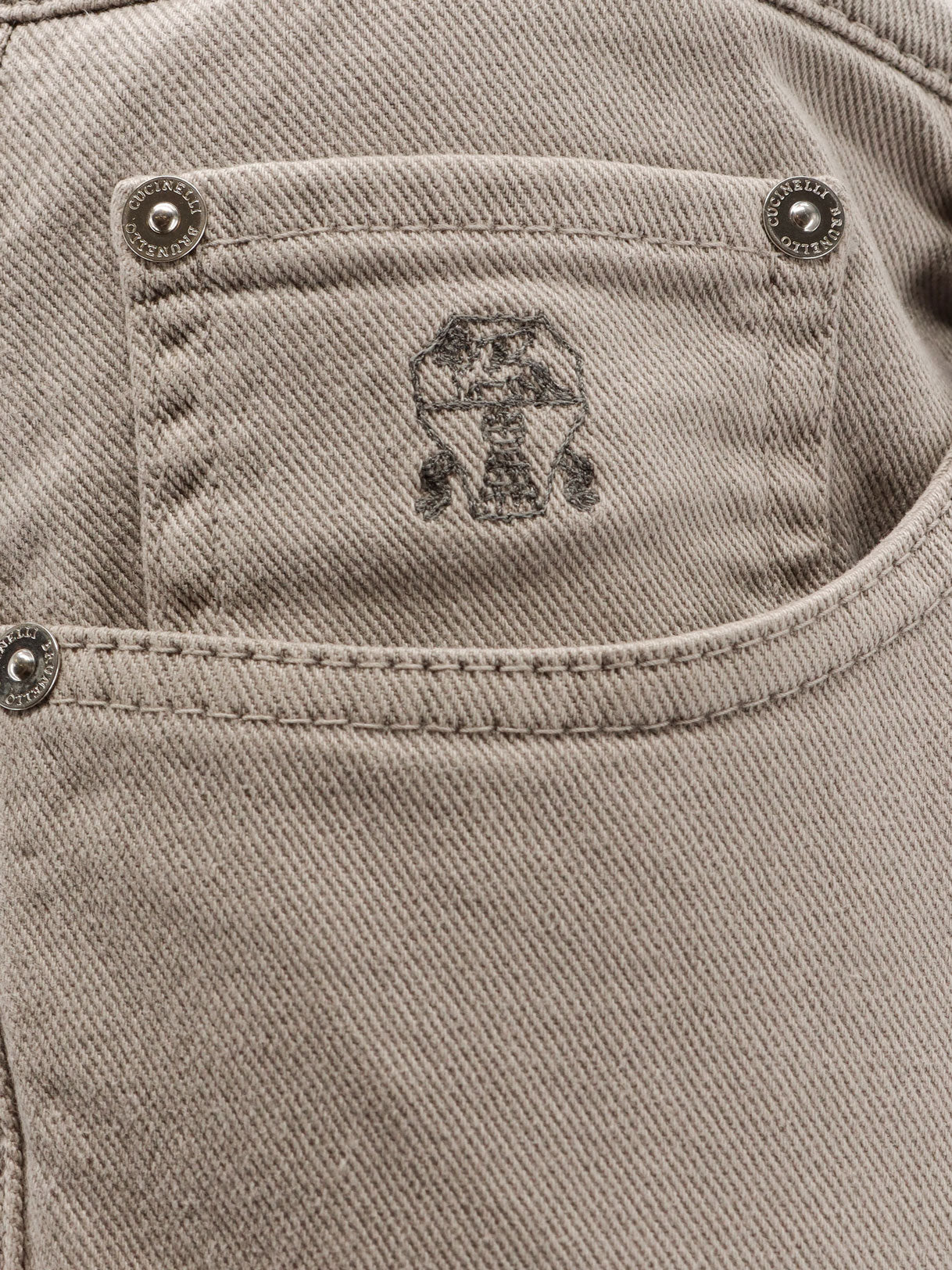 Traditional Fit cotton trousers