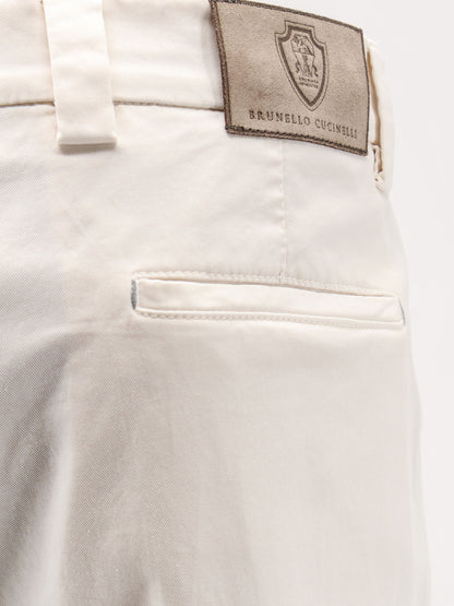Stretch cotton trousers thumbnail