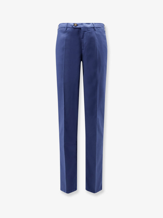 Stretch cotton trousers