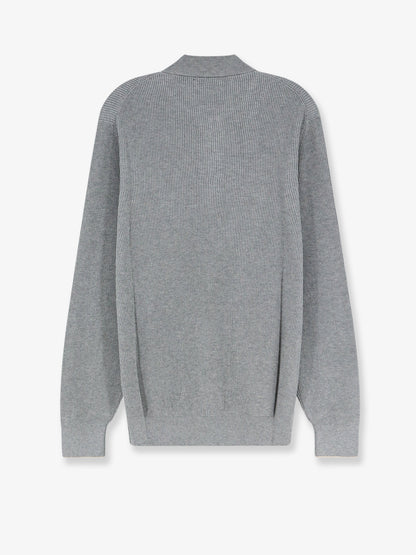 Ribbed cotton cardigan thumbnail