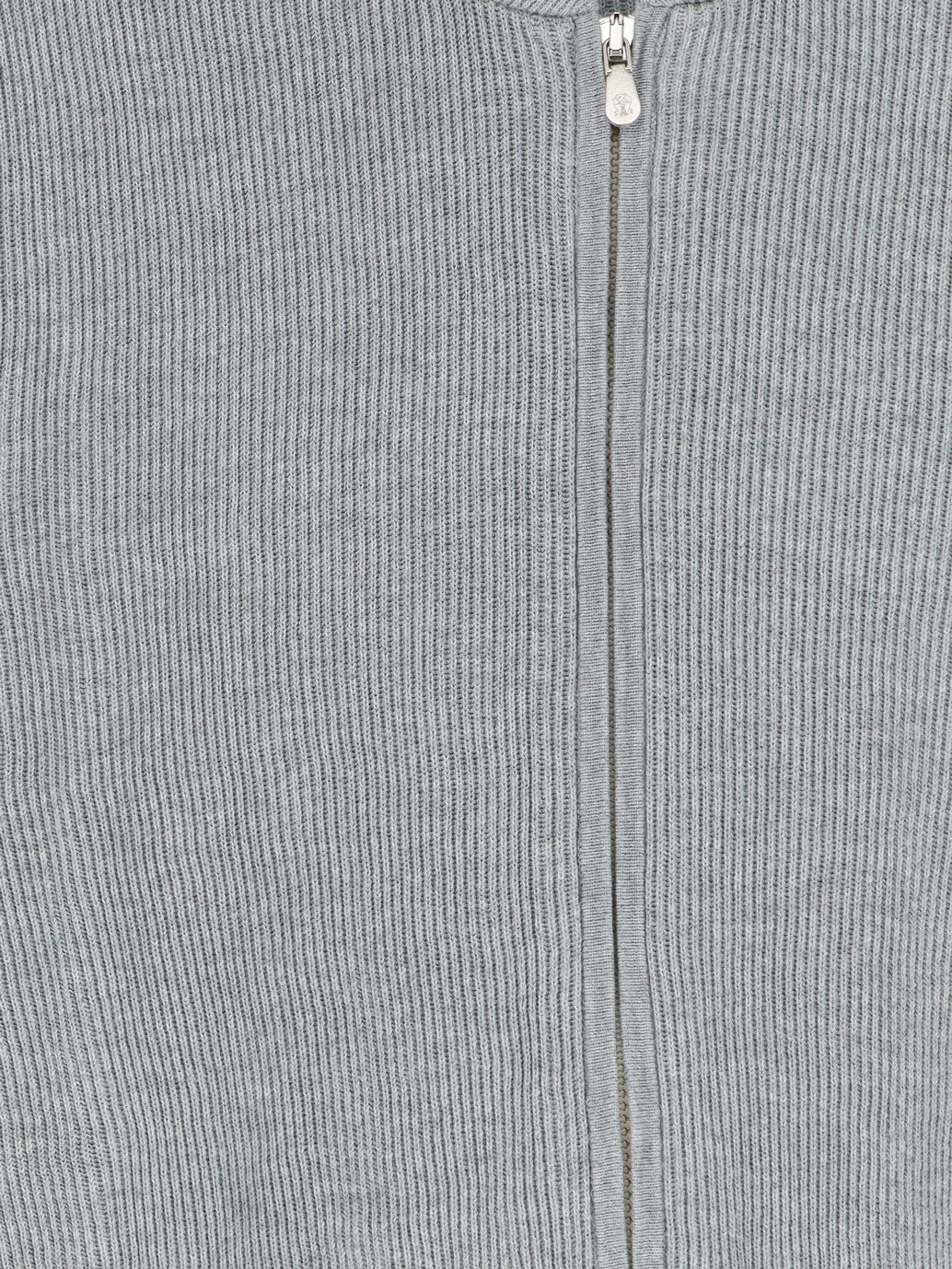 Ribbed cotton cardigan