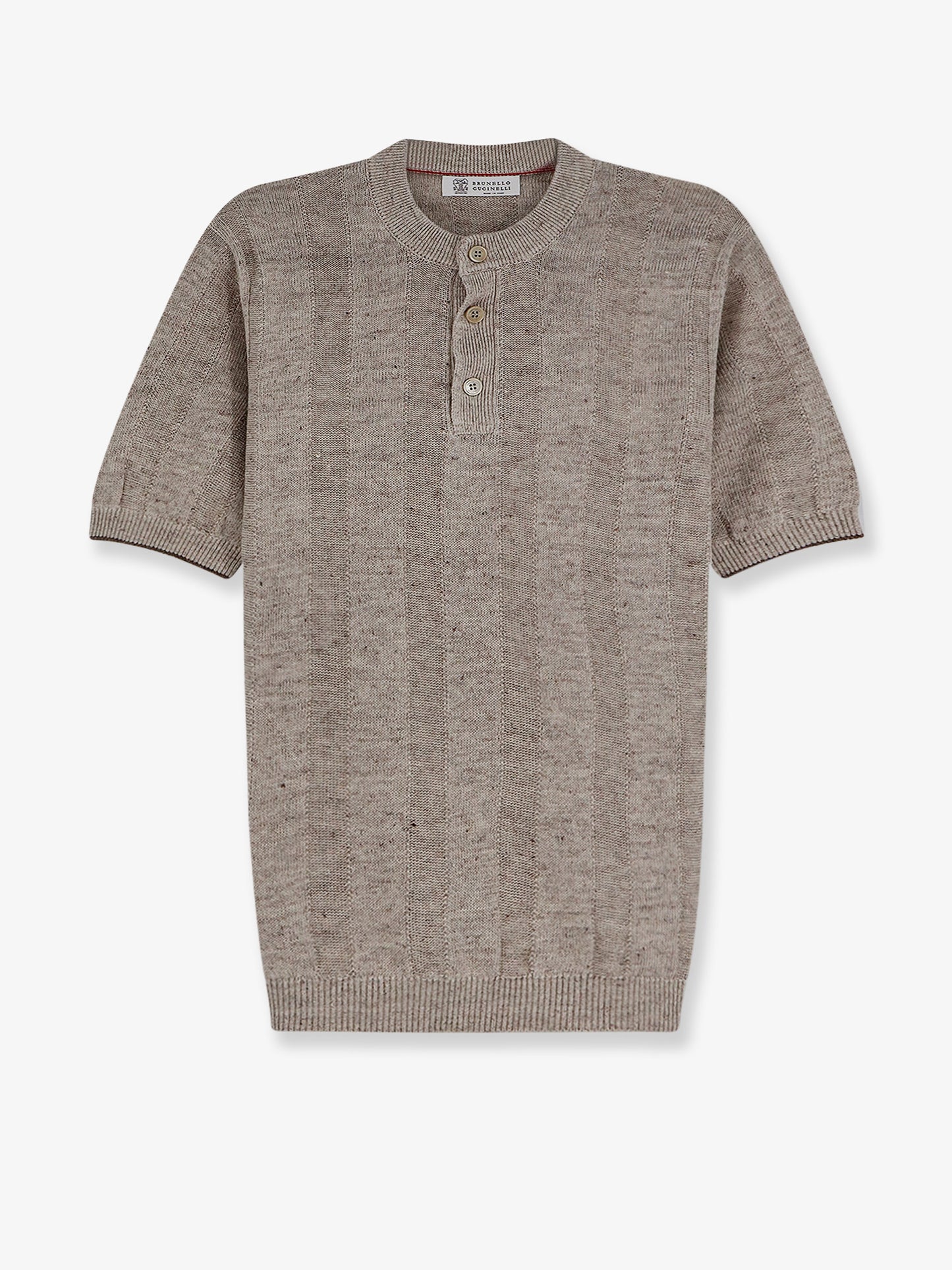 Linen and cotton blend sweater
