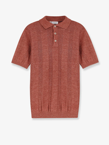 Polo in misto lino e cotone thumbnail