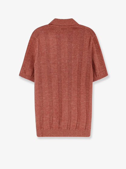 Polo in misto lino e cotone thumbnail