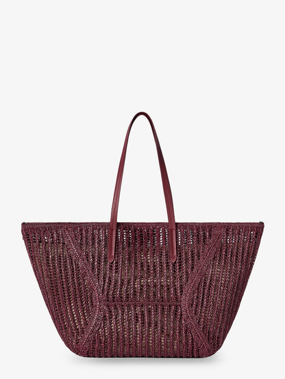 BC Duo raffia shoulder bag thumbnail