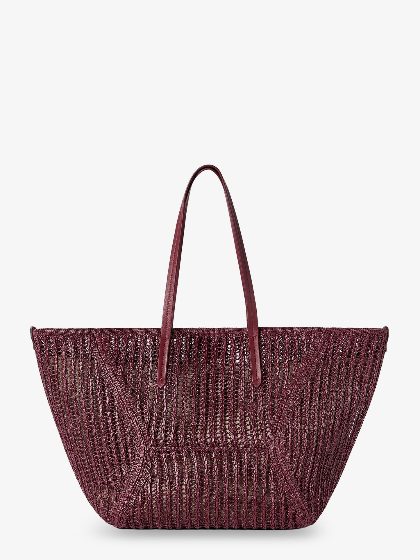 BC Duo raffia shoulder bag
