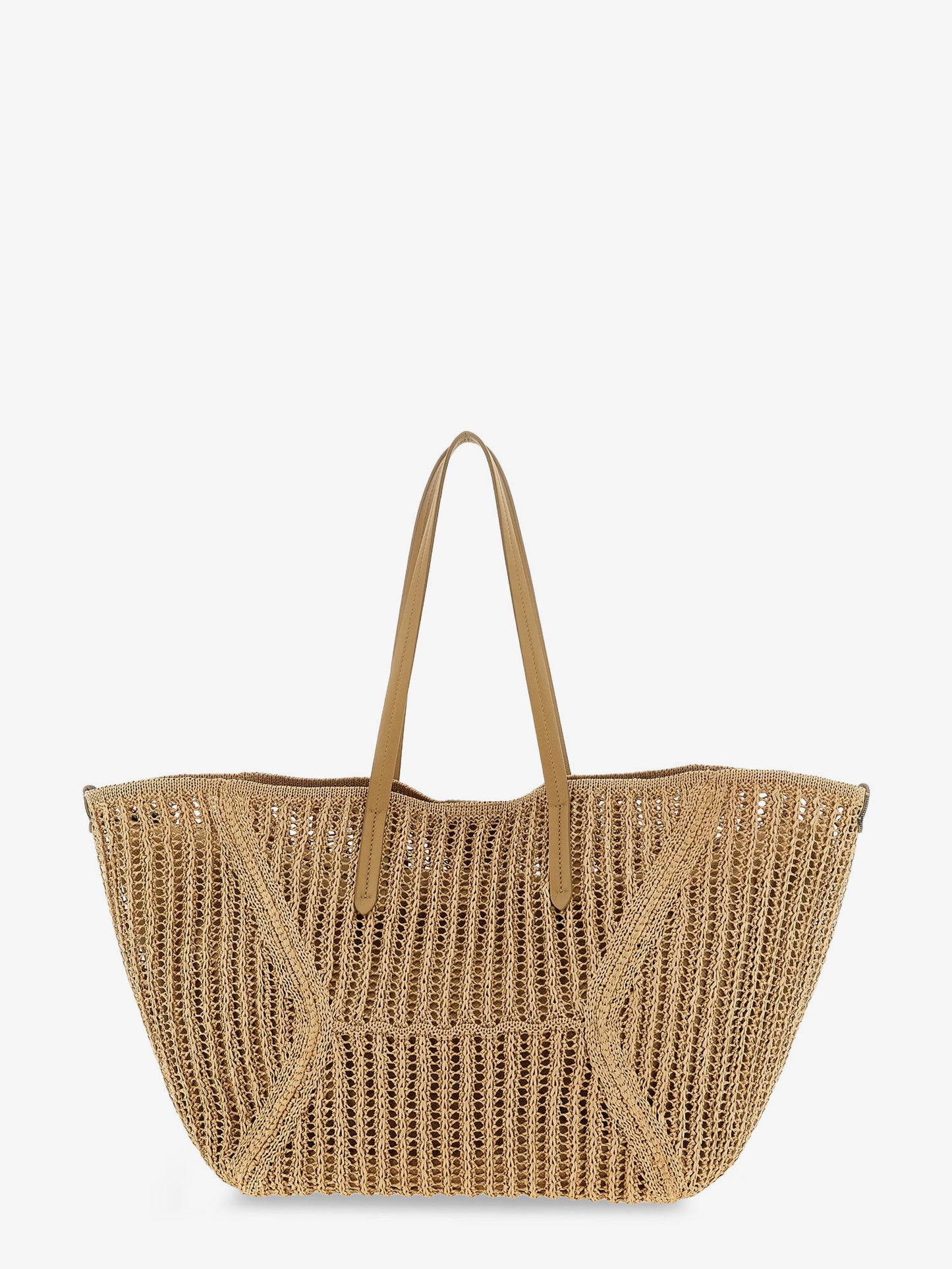 BC Duo raffia shoulder bag